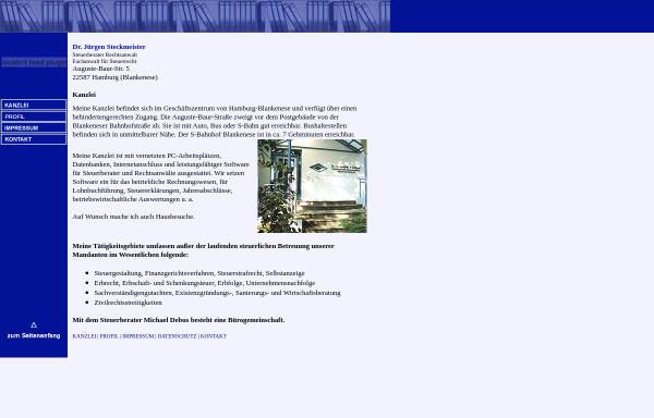 Vorschau von www.steckmeister-alldata.de, Dr. Steckmeister & Collegen