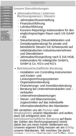 Vorschau der mobilen Webseite www.kanzlei-enders.de, Enders Wirtschaftsprüfer und Steuerberater