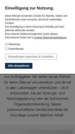 Vorschau der mobilen Webseite koeller-koeller.de, Köller & Köller Wirtschaftsprüfer Steuerberater