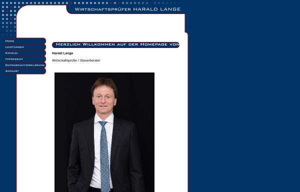 Wirtschaftsprüfer Steuerberater Harald Lange