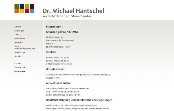 Dr. Michael Hantschel