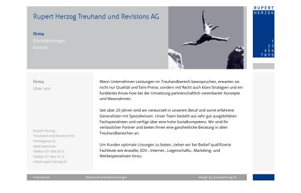 Vorschau von www.rupert-herzog.ch, Rupert Herzog Treuhand und Revision AG