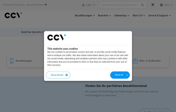 Vorschau von www.ccv.eu, CCV Deutschland GmbH