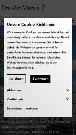 Vorschau der mobilen Webseite www.deutsches-museum.de, Die Tricks der Schnüffler - Kultur und Technik 2/2015