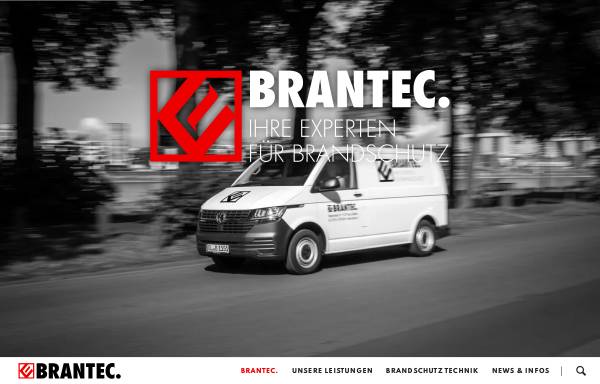 Vorschau von www.brantec-brandschutz.de, Brantec Gesellschaft für Brandschutz mbH