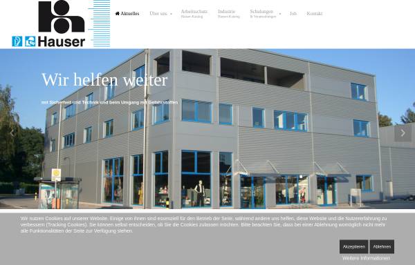 Vorschau von www.hausergruppe.de, Hauser GmbH
