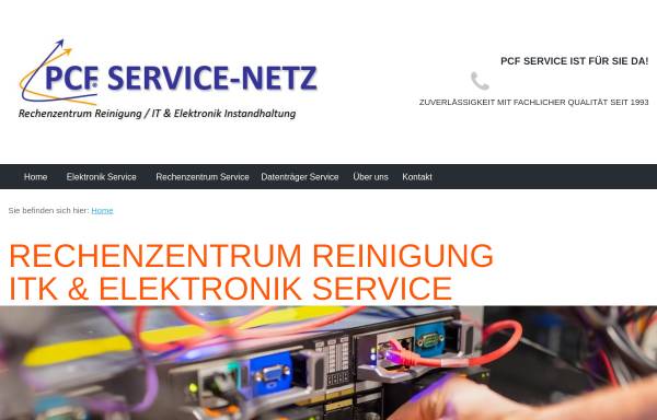 Vorschau von www.pcf-service-netz.de, PCF Service-Netz e.K.