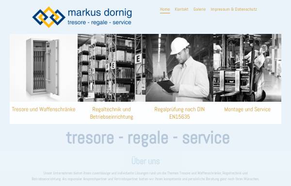 Vorschau von www.tresor-dornig.de, Tresor Vertrieb Uwe Dornig