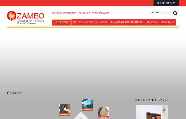 Vorschau von www.zambo.de, Elektro Zambo