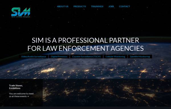 Vorschau von www.sim-secure.de, SIM Secure Information Management GmbH