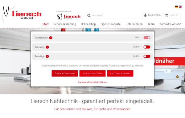 Vorschau von liersch.com, A. Liersch GmbH