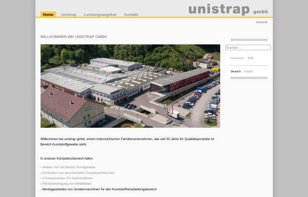 Vorschau von www.unistrap.com, Unistrap GmbH