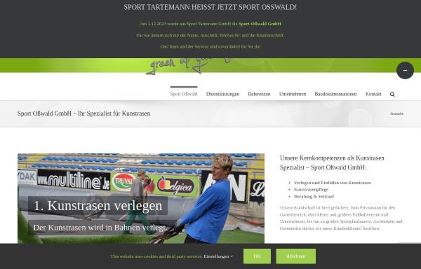 Vorschau von sport-tartemann.de, Sport Tartemann GmbH