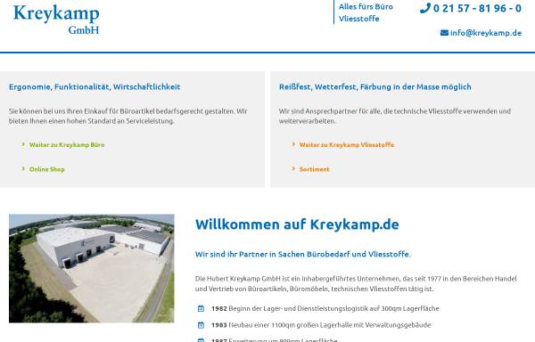 Vorschau von www.kreykamp.de, Kreykamp GmbH