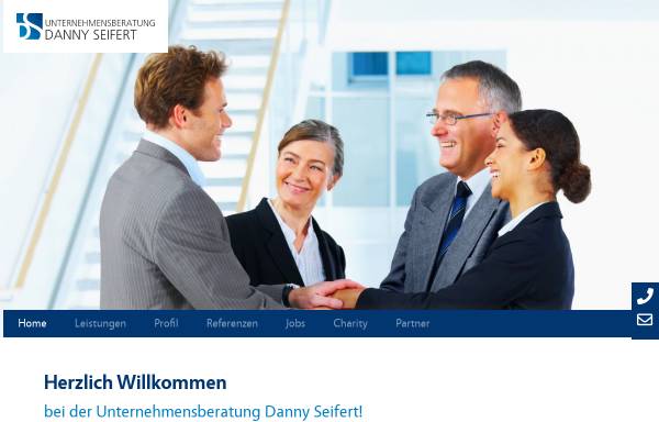 Vorschau von www.unternehmensberatung-dseifert.de, Unternehmensberatung Danny Seifert