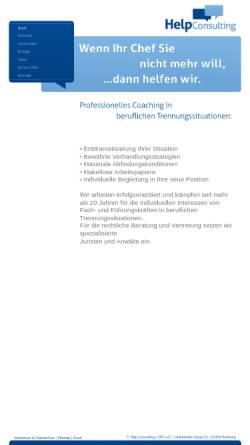 Vorschau der mobilen Webseite www.help-consulting.de, JHU e.K.