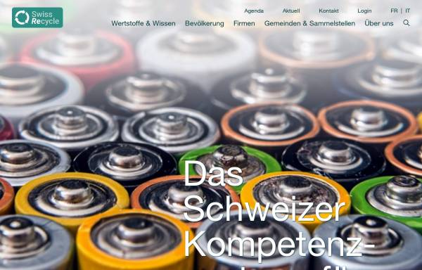 Vorschau von www.swissrecycling.ch, Ich-trenne.ch - Swiss Recycling
