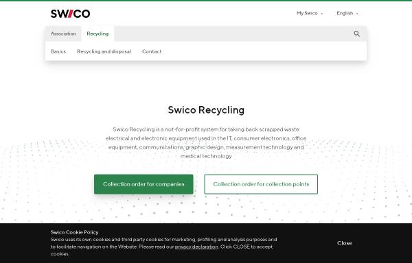 Vorschau von www.swicorecycling.ch, Swico Recycling