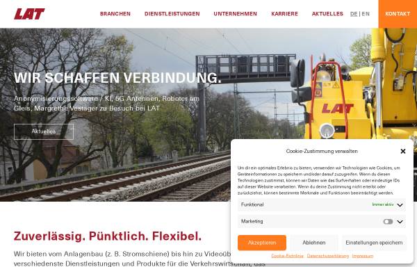 LAT Fernmelde-Montagen und Tiefbau GmbH und LAT Funkanlagen- Service GmbH