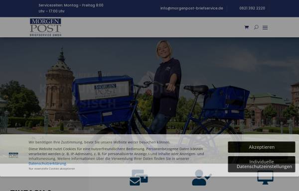 Vorschau von www.morgenpost-briefservice.de, Morgenpost Briefservice GmbH