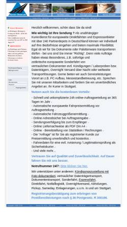 Vorschau der mobilen Webseite www.kurier-team.de, Kurier-Team - Inh. André Stiegler