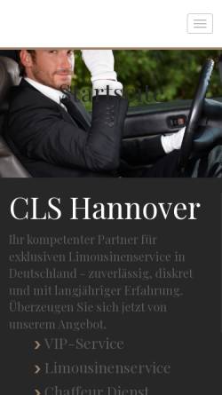 Vorschau der mobilen Webseite chauffeur-limousinen-service.com, Tekin, Erkan - Chauffeur-Limousinen-Service Hannover