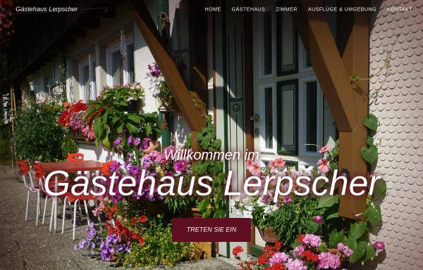 Vorschau von www.gaestehaus-lerpscher.de, Gästehaus Lerpscher