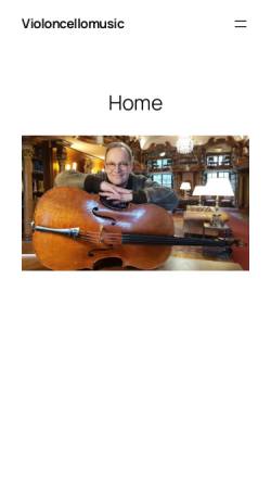 Vorschau der mobilen Webseite www.violoncellomusic.de, Theinert, Christoph