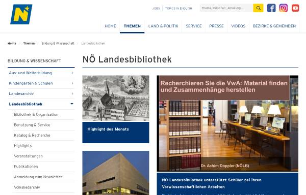 Landesbibliothek Niederösterreich