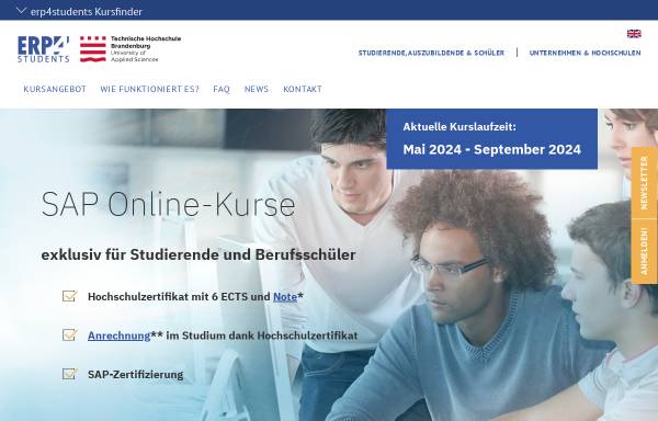 Vorschau von www.erp4students.de, Erp4students