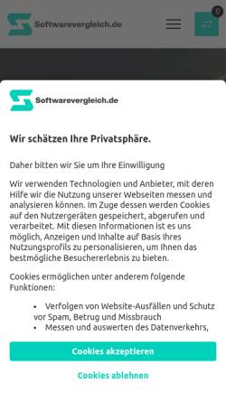 Vorschau der mobilen Webseite www.anbietercheck.de, AnbieterCheck E-Learning-Software