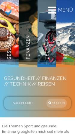 Vorschau der mobilen Webseite www.oliverfroehner.de, Marketing 2.0