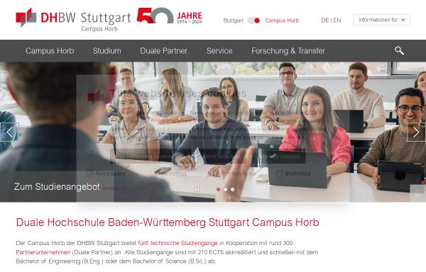 Vorschau von www.dhbw-stuttgart.de, Campus Horb