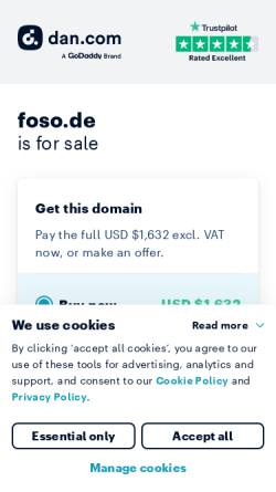 Vorschau der mobilen Webseite foso.de, Forum Sozialwissenschaften