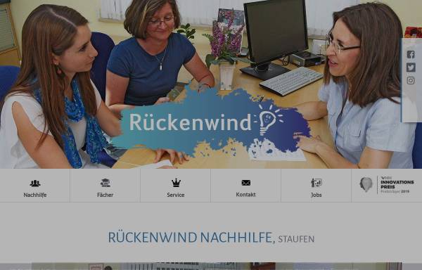 Vorschau von rueckenwind-nachhilfe.de, Rückenwind - Bits & Grips gemeinnützige GmbH