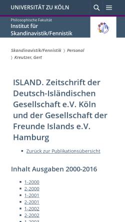 Island Zeitschrift