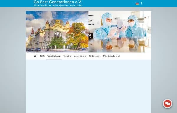 Vorschau von www.go-east-generationen.de, Go East Generationen e.V.