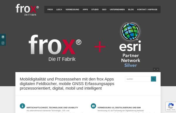 Vorschau von www.frox-it.de, Frox Die IT-Fabrik