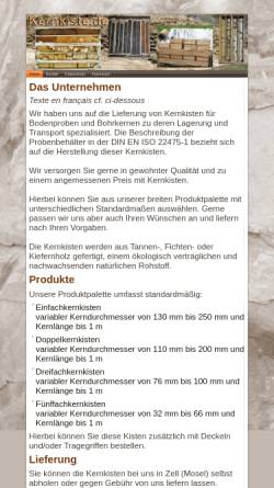 Vorschau der mobilen Webseite www.kernkiste.de, Zeller Kernkisten OHG