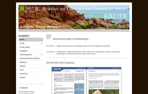 Beiträge zur Geologie des Tharandter Waldes