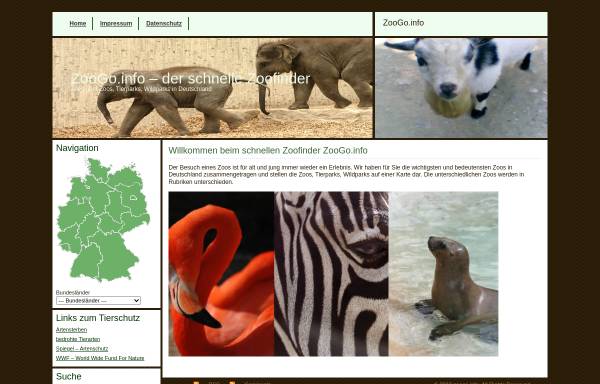ZooGo.info – der schnelle Zoofinder