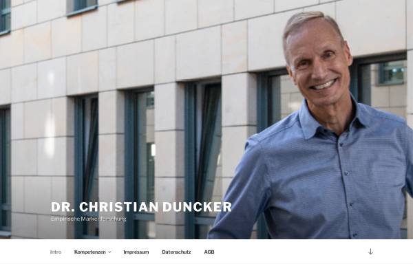 Dr. Christian Duncker - Empirische Gesellschaftsforschung