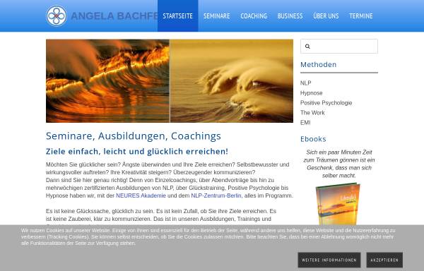 Vorschau von angela-bachfeld.com, Bachfeld, Angela - Coaching & Training