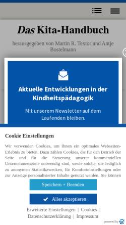 Vorschau der mobilen Webseite www.kindergartenpaedagogik.de, Was eine Kinderzeichnung verrät!