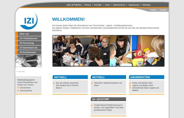 Vorschau von www.br-online.de, Internationales Zentralinstitut für das Jugend- und Bildungsfernsehen (IZI)