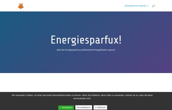 Vorschau von energiesparfux.com, Der Energiespar-Fux