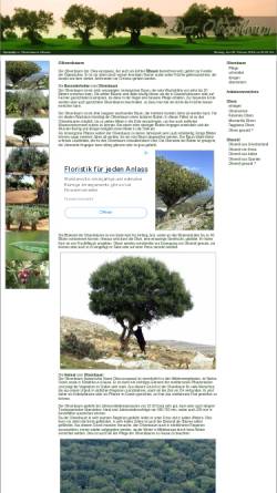 Vorschau der mobilen Webseite www.olivenbaum.org, Olivenbaum Informationen