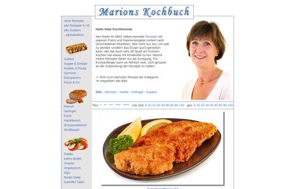 Vorschau von www.marions-kochbuch.de, Marions Kochbuch