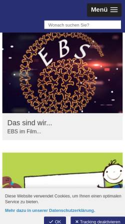 Vorschau der mobilen Webseite www.ernst-barlach-schule.de, Ernst-Barlach-Schule [EBS] Herford