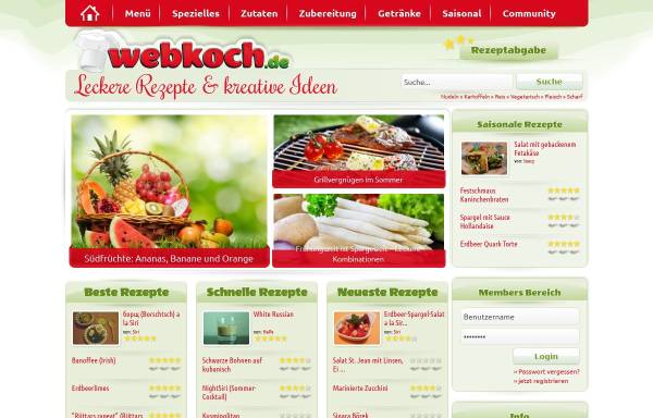 Vorschau von www.webkoch.de, Webkoch.de